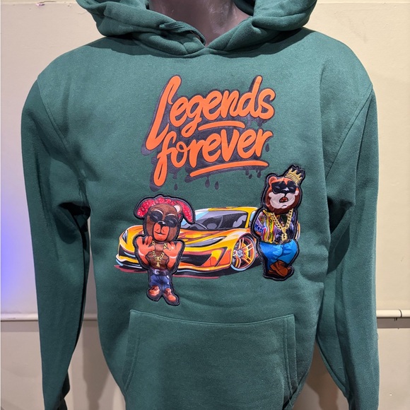 Bleecker&Mercer Other - Bleecker&Mercer Green Legends Forever Hoodie pullover